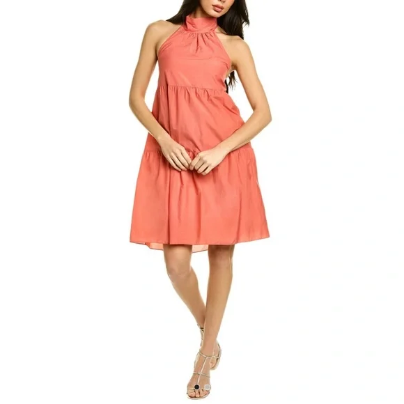 slim fit dress slacks 3 Halter Tier Dress – Artisan Privilege main image 0